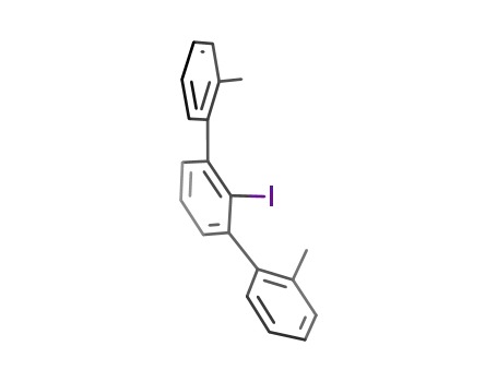 Molecular Structure of 349551-29-7 (1,1':3',1''-Terphenyl, 2'-iodo-2,2''-dimethyl-)
