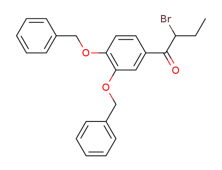 rac 1-[3,4-(Dibenzyloxy)phenyl]-2-bromo-1-butanone