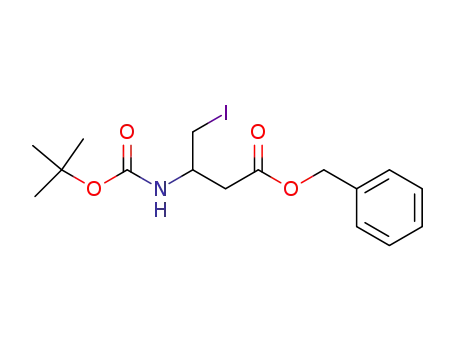 3-(N-tert-butyloxycarbonylamino)-4-iodo benzylbutyrate
