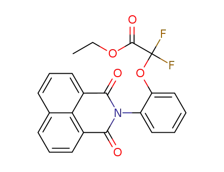 N-[2-(1,1-difluoro-2-ethoxy-2-oxoethoxy)phenyl]-1,8-naphthalimide