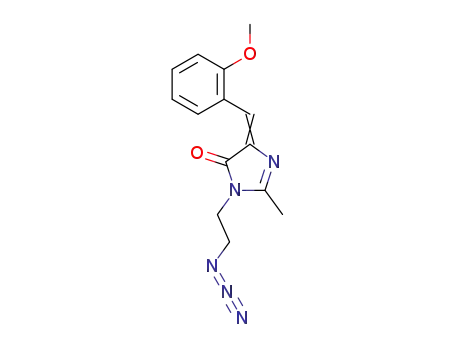 1-(2-azidoethyl)-4-(2-methoxybenzylidene)-2-methyl-1H-imidazol-5(4H)-one