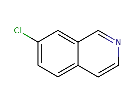 Molecular Structure of 34784-06-0 (7-Chloroisoquinoline)