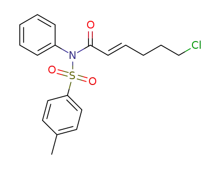 (E)-6-chloro-N-phenyl-N-tosylhex-2-enamide