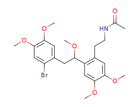 N-(2-{2-[2-(2-bromo-4,5-dimethoxyphenyl)-1-methoxyethyl]-4,5-dimethoxyphenyl}ethyl)acetamide