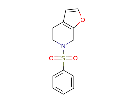 6-benzenesulfonyl-4,5,6,7-tetrahydrofuro[2,3-c]pyridine
