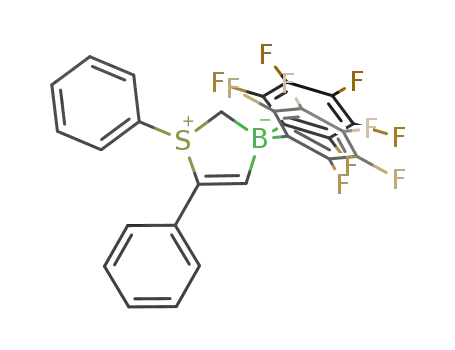 C<sub>3</sub>H<sub>3</sub>BS(C<sub>6</sub>H<sub>5</sub>)2(C<sub>6</sub>F<sub>5</sub>)2