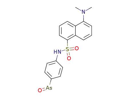 Molecular Structure of 256348-81-9 (4-dansylaminophenylarsenoxide)