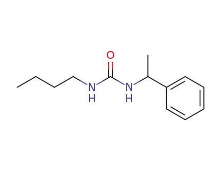 Molecular Structure of 113962-89-3 (Urea, N-butyl-N'-(1-phenylethyl)-)