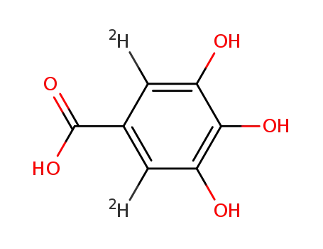 3,4,5-TRIHYDROXYBENZOIC-2,6-D2 산성