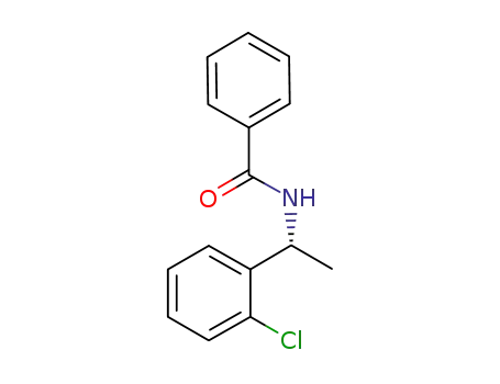Molecular Structure of 1198107-13-9 ((R)-N-(1-(2-chlorophenyl)ethyl)benzamide)