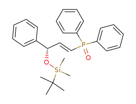 (S)-(E)-3-Diphenylphosphinoyl-1-phenylprop-2-en-1-yl tert-butyldimethylsilyl ether