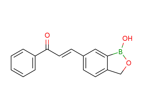 (E)-[3-(1,3-dihydro-1-hydroxy-2,1-benzoxaborol-6-yl)-1-phenyl]propenone