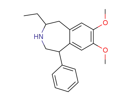 4-ethyl-7,8-dimethoxy-1-phenyl-2,3,4,5-tetrahydro-1<i>H</i>-benzo[<i>d</i>]azepine