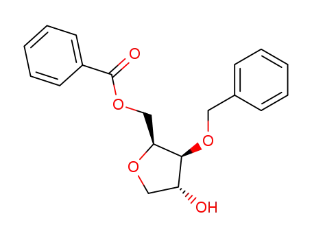 (3R,4S,5S)-5-[(benzoyloxy)methyl]-4-(benzyloxy)tetrahydrofuran-3-ol