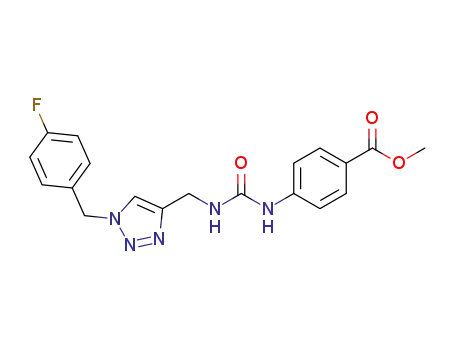 C<sub>19</sub>H<sub>18</sub>FN<sub>5</sub>O<sub>3</sub>