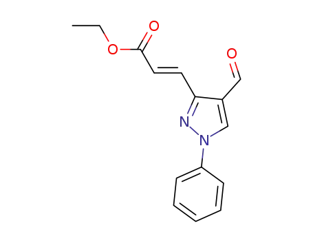 ethyl (2E)-3-(4-formyl-1-phenyl-1H-pyrazol-3-yl)acrylate