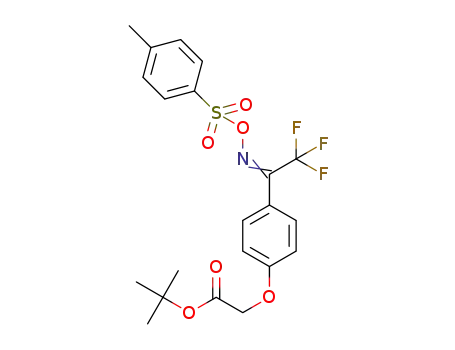 C<sub>21</sub>H<sub>22</sub>F<sub>3</sub>NO<sub>6</sub>S