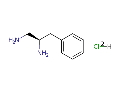 Molecular Structure of 74822-65-4 ((R)-(+)-1,2-diamino-3-phenylpropane dihydrochloride)