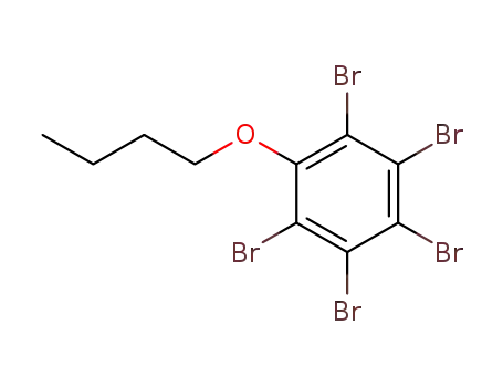 Molecular Structure of 257621-06-0 (butyl ether of pentabromophenol)