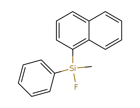Silane, fluoromethyl-1-naphthalenylphenyl-