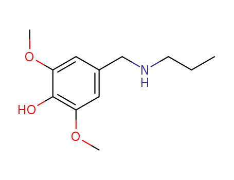 2,6-dimethoxy-4-[(propylamino)methyl]phenol