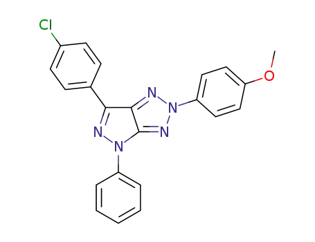 6-(4-dichlorophenyl)-2-(4-methoxyphenyl)-4-phenyl-2,4-dihydropyrazolo[4,3-d][1,2,3]triazole