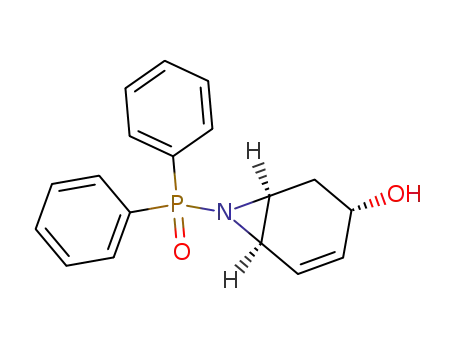 7-Azabicyclo[4.1.0]hept-4-en-3-ol, 7-(diphenylphosphinyl)-, (1S,3S,6R)-