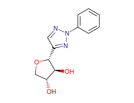 4-(α-D-threofuranosyl)-2-phenyl-2H-1,2,3-triazole