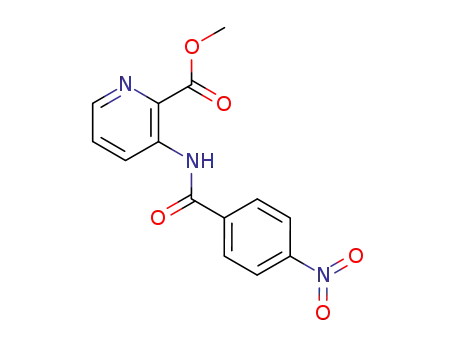 2-Pyridinecarboxylic acid, 3-[(4-nitrobenzoyl)amino]-, methyl ester