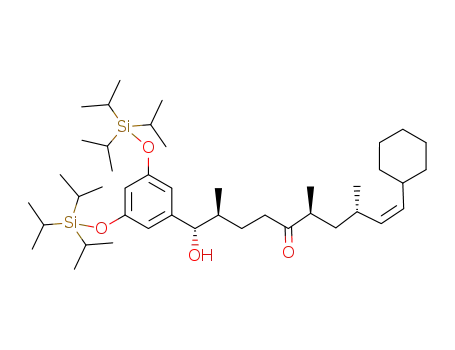 (1S,2S,6S,8S,Z)-1-(3,5-bis((triisopropylsilyl)oxy)phenyl)-10-cyclohexyl-1-hydroxy-2,6,8-trimethyldec-9-en-5-one