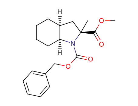 methyl (2S,3aS,7aS)-N-(benzyloxycarbonyl)-2-methyloctahydroindole-2-carboxylate