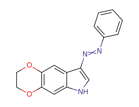 3-Phenylazo-5,6-ethylenedioxyindole
