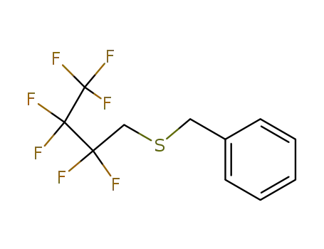 (2,2,3,3,4,4,4-Heptafluoro-butylsulfanylmethyl)-benzene
