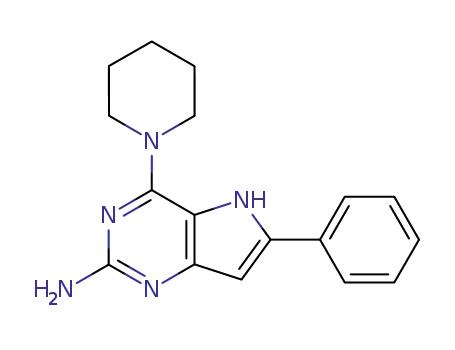 6-phenyl-4-piperidylpyrrolo[3,2-d]pyrimidin-2-ylamine