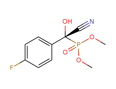 (S)-dimethyl cyano(4-fluorophenyl)(hydroxy)methylphosphonate