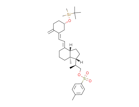 (5E,7E,20S)-3β-(tert-butyldimethylsilyloxy)-20-(p-tolylsulfonyloxymethyl)-9,10-seco-5,7,10(19)-pregnatriene