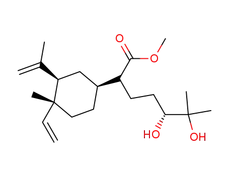 Methyl (5R)-2-<(1S,3R,4R)-3-isopropenyl-4-methyl-4-vinylcyclohexyl>-5,6-dihydroxy-6-methylheptanoate