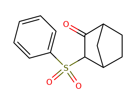 3-benzenesulfonyl-bicyclo[2.2.1]heptan-2-one