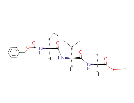 N-(benzyloxycarbonyl)-L-leucyl-L-valcyl-L-alanine methyl ester