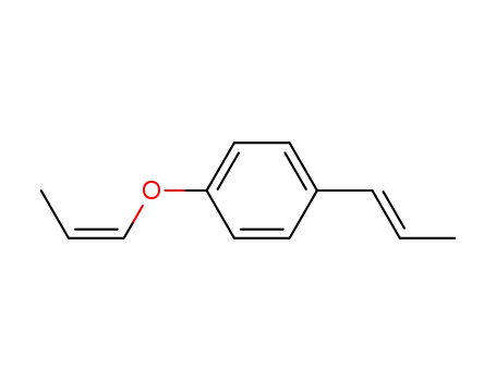 cis-(1-propenyl) 4-(trans-1-propenyl)phenyl ether