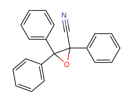 Molecular Structure of 7136-23-4 (2,3,3-triphenyloxirane-2-carbonitrile)