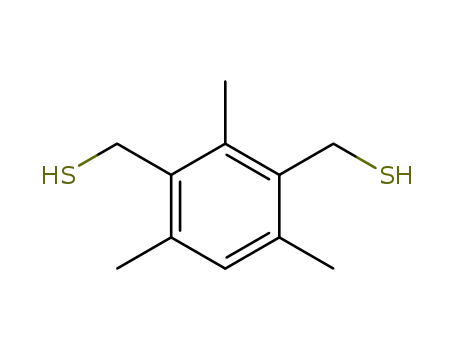 Molecular Structure of 10074-13-2 ([3-(MERCAPTOMETHYL)-2,4,6-TRIMETHYLPHENYL]METHANETHIOL)