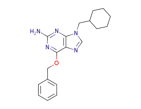 6-benzyloxy-9-cyclohexylmethyl-9<i>H</i>-purin-2-ylamine