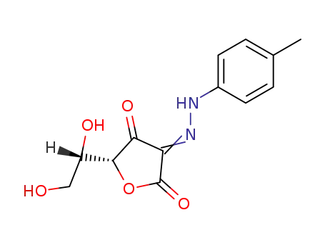 L-threo-2,3-hexodiulosono-1,4-lactone-2-(p-tolylhydrazone)