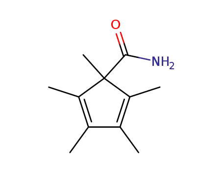 Molecular Structure of 351428-89-2 (2,4-Cyclopentadiene-1-carboxamide,  1,2,3,4,5-pentamethyl-)