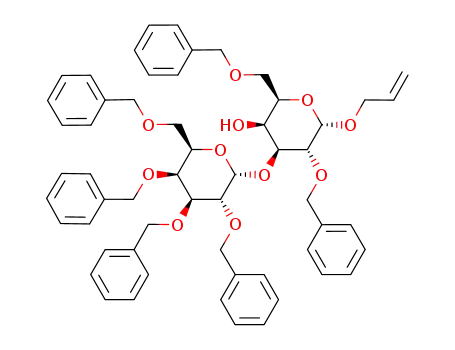 allyl 2,6-di-O-benzyl-3-O-(2,3,4,6-tetra-O-benzyl-α-D-galactopyranosyl)-α-D-galactopyranoside