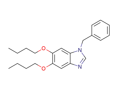 Molecular Structure of 1300006-58-9 (1-benzyl-5,6-dibutoxybenzimidazole)