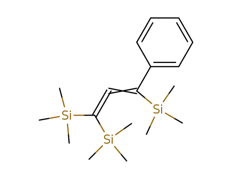Molecular Structure of 27064-79-5 (Tris(trimethylsilyl)phenylallene)