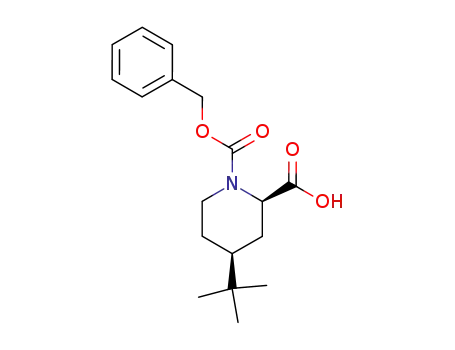 (2R,4S)-cis-4-(tert-butyl)-1,2-piperidinedicarboxylic acid 1-(phenylmethyl) ester
