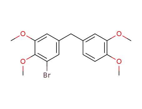 1-bromo-5-(3,4-dimethoxybenzyl)-2,3-dimethoxybenzene